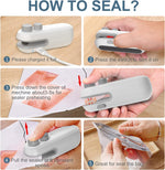 Portable Mini Bag Sealer & Cutter
