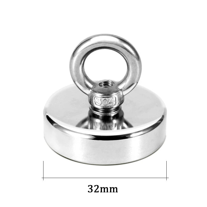 Heavy-Duty Magnetic Fishing Magnet